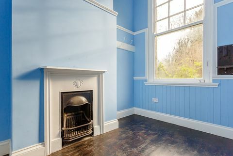 Rumleigh ház - Yelverton - Devon - kék szoba - Strutt és Parker