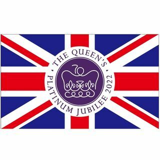 A királynő platina jubileumi zászlaja