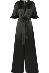 A Keri Silk-Charmeuse jumpsuit