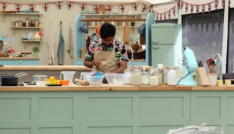 Rahul Great British Bake Off fotó