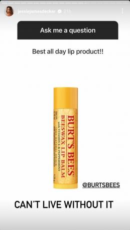 burts bees ajakbalzsam