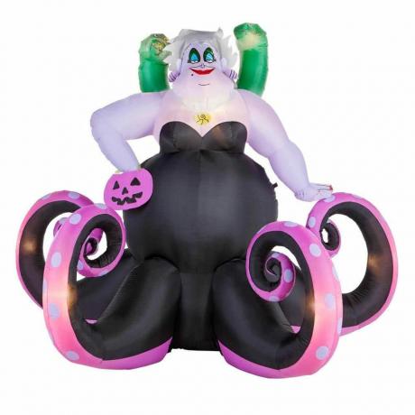 7 láb LED Animált Ursula angolna felfújható