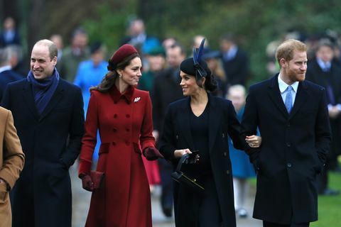A királyi család részt vesz a templom karácsony napján