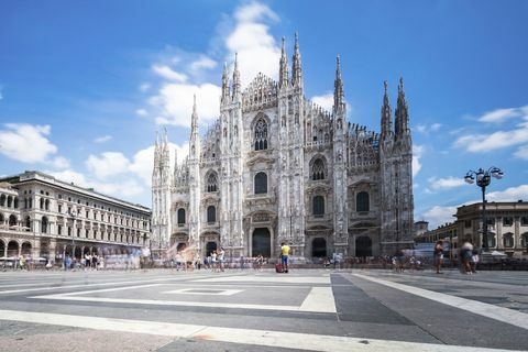 Duomo Milan, Olaszország - a világ legnépszerűbb látványosságai