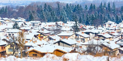 Hótetős házak panorámával bansko síközpontban