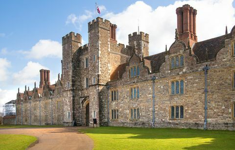Knole House - Régi angol kastély Sevenoaks-ban, Egyesült Királyság