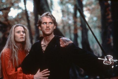 Cary Elwes és Robin Wright a Princess Bride-ben (1987). 