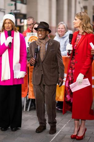 A mai műsorban szereplők: hoda kotb, al roker és savannah guthrie