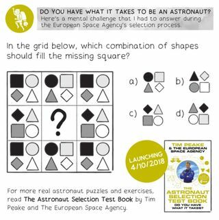 Tim Peake - Twitter - 1. puzzle