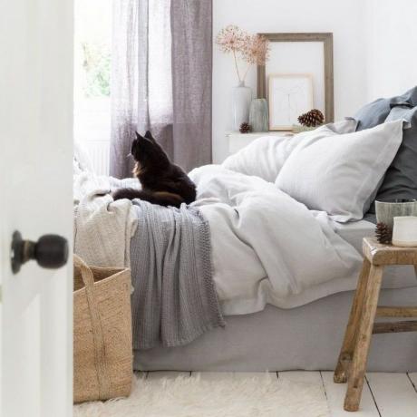 100% tiszta francia ágynemű, áztatás és alvás