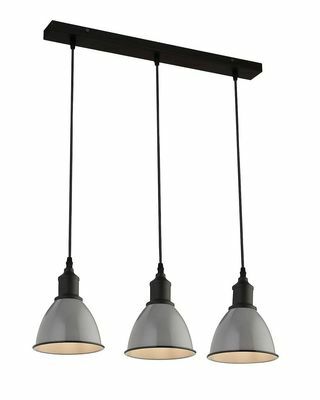 Country Living Farmhouse 3 Light Dome Pendant