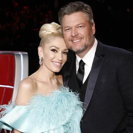 Blake Shelton country énekes a feleségével, Gwen Stefanival arról beszél, hogy elhagyja a hangot