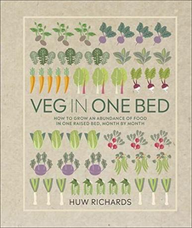 Zöldség egy ágyban: Hogyan termeljünk bőséges táplálékot egy emelt ágyban, hónapról hónapra