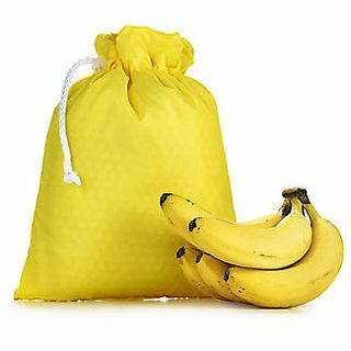 Banán tartsa friss húzózsinórral ellátott tárolótáska