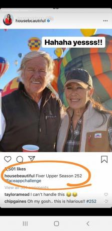 A HGTV Joanna Gaines felveszi a FaceApp kihívást