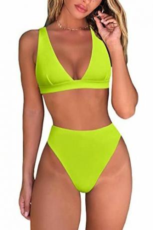  Neon zöld tanga bikini