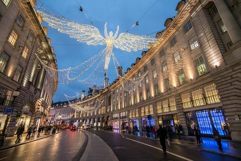 Regent Street karácsonyi fények