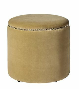 Costellini Velvet Ottoman - tengeri moha