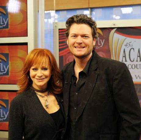 blake shelton és reba mcentire