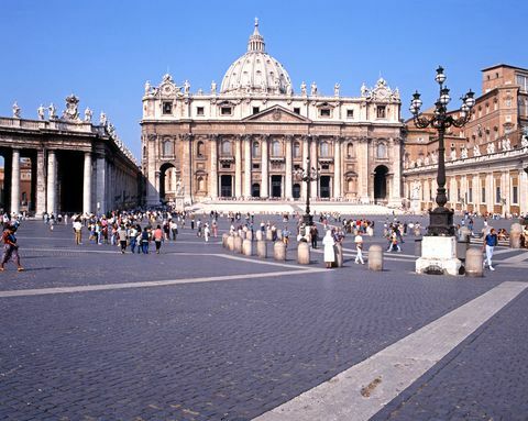 Szent Péter-bazilika, Róma, Olaszország - a világ legnépszerűbb tereptárgyai