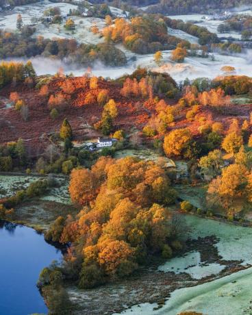 őszi színek az Egyesült Királyságban