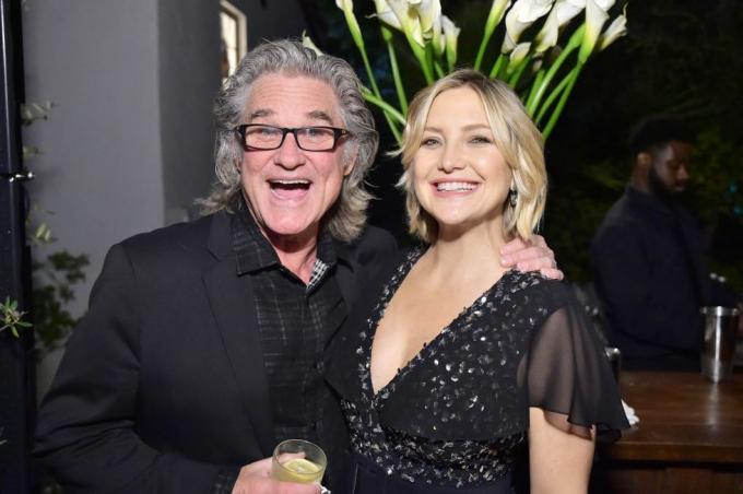 Beverly Hills, november 07., kurt russel l kat hudson részt vesz Michael Kors vacsorán, hogy megünnepelje Kate Hudsont és a világélelmezési program 2018. november 7-én Beverly Hillsben, Kaliforniában, fotó: stefanie keenangetty images for michael kors