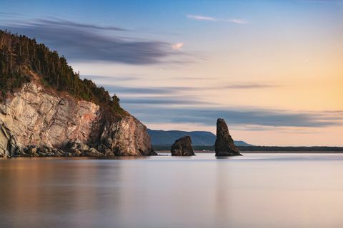 rock formáció óceán tengeri táj