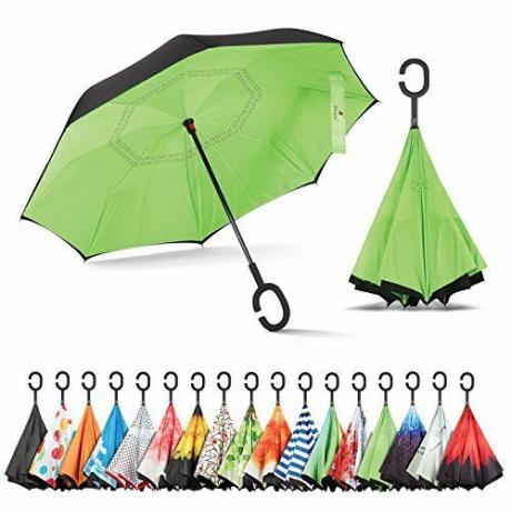 Fordított megfordítható esernyő