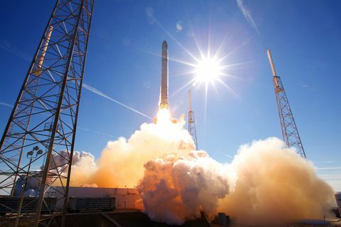 A SpaceX Falcon9 elindítása