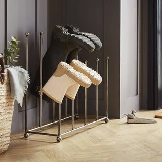 Country Living Iron Welly bakancstartó