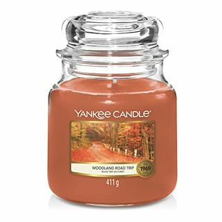 Yankee Candle gyertya, Woodland Road Trip, közepes